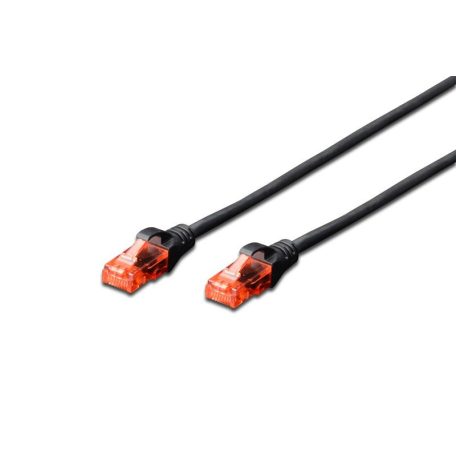 Digitus CAT6 U-UTP Patch Cable 1m Black