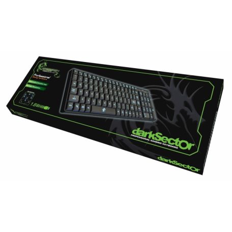 Dragon War Dark Sector Gamer billenytűzet Black ENG