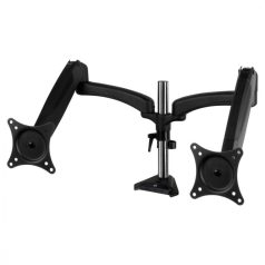   Arctic Z2-3D Gen 3 Desk Mount Gas Spring Dual Monitor Arm Black