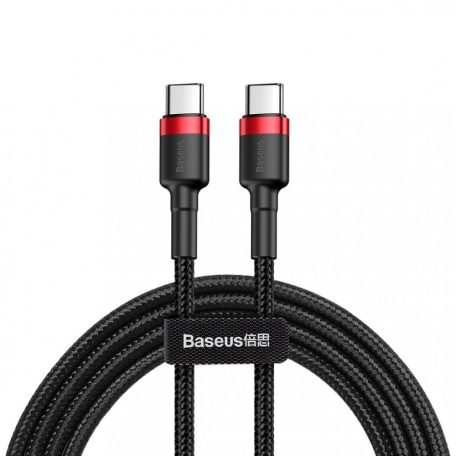 Baseus Cafule USB Type-C - USB Type-C QC3.0 cable 2m Black/Red