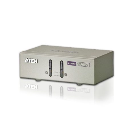 ATEN CS72U 2-Port USB VGA/Audio KVM Switch