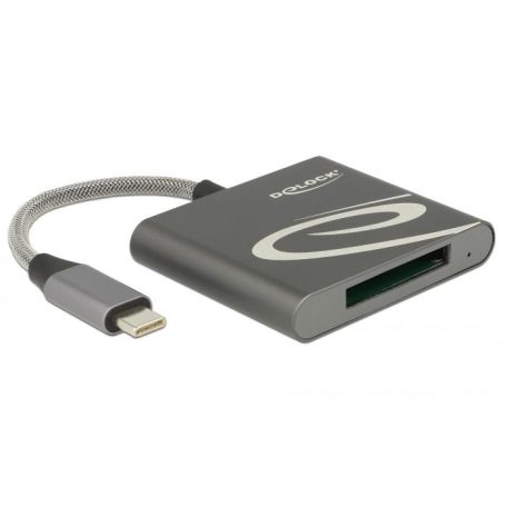 DeLock USB Type-C for XQD 2.0 Card Reader Black