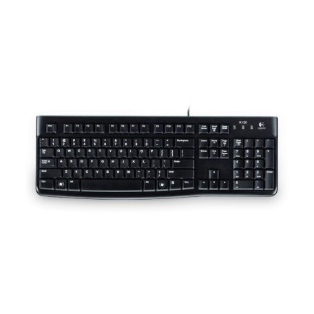 Logitech K120 USB billentyűzet Black DE OEM