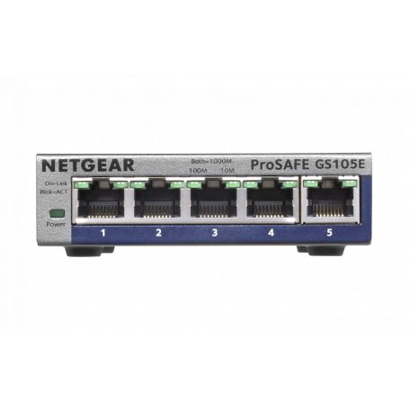 Netgear GS105E 5 Port Gigabit ProSafe Plus Switch