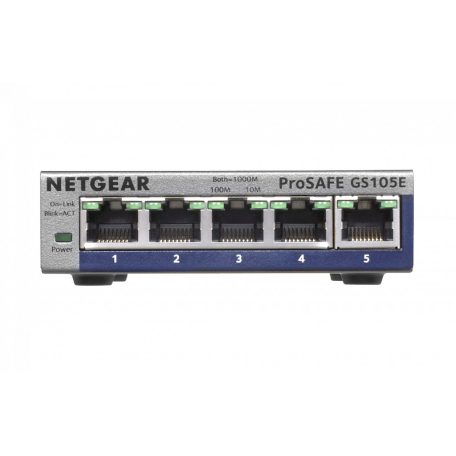 Netgear GS105E 5 Port Gigabit ProSafe Plus Switch