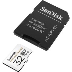   Sandisk 32GB microSDHC High Endurance  Class 10 CL10 U3 V30 + adapterrel