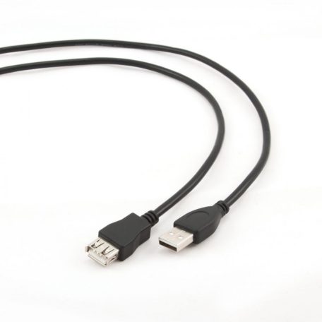 Gembird USB2.0 extension cable 3m Black