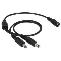 DeLock DC Splitter 5.5 x 2.1 mm 1x female > 2x male cable