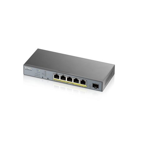 ZyXEL GS1350-6HP 5-port GbE Smart Managed PoE Switch with GbE Uplink