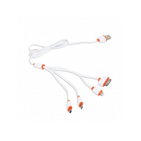 Platinet Omega 4-in-1 Universal Charging Cable White