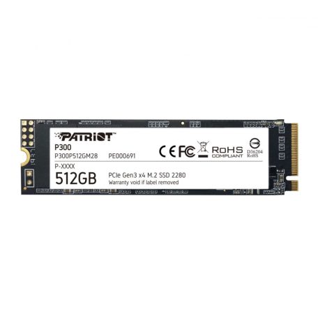 Patriot 512GB M.2 2280 NVMe P300