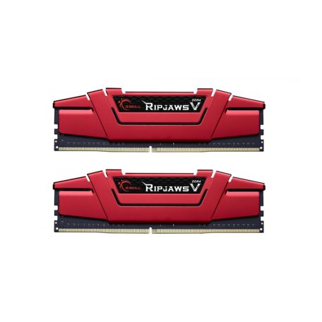 G.SKILL 16GB DDR4 2400MHz Kit(2x8GB) RipjawsV Red