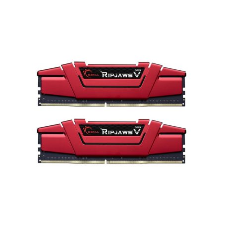 G.SKILL 32GB DDR4 2400MHz Kit(2x16GB) RipjawsV Red