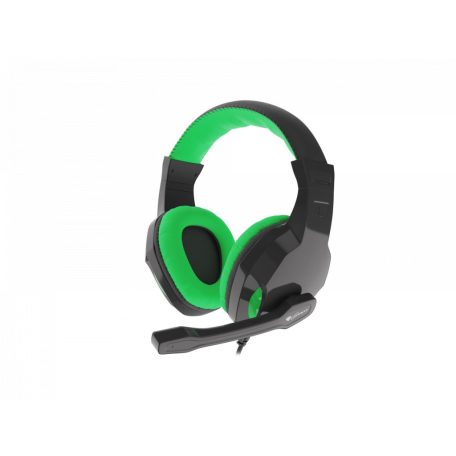 Natec Genesis Argon 100 Gamer Headset Black/Green