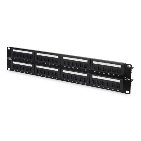 Digitus 48-port Patch Panel 1U Black