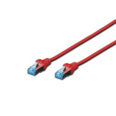 Digitus CAT5e SF-UTP Patch Cable 3m Red