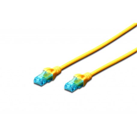 Digitus CAT5e U-UTP Patch Cable 1m Yellow