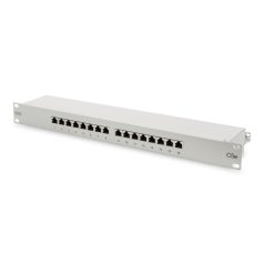 Digitus 16-port Patch Panel 1U Grey