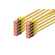 Digitus CAT6 S-FTP Patch Cable 2m Yellow (10db)