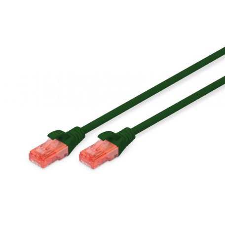 Digitus CAT6 U-UTP Patch Cable 0,25m Green