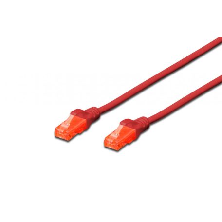 Digitus CAT6 U-UTP Patch Cable 0,25m Red