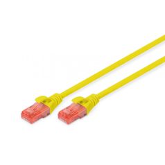 Digitus CAT6 U-UTP Patch Cable 0,25m Yellow