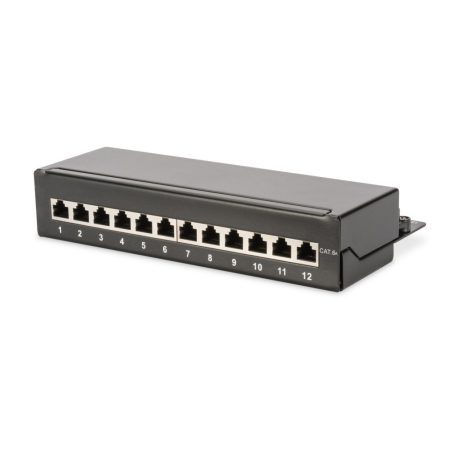 Digitus 12-port Patch Panel 1U Black