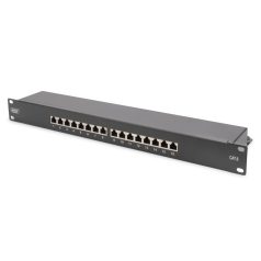 Digitus 16-port Patch Panel 1U Black