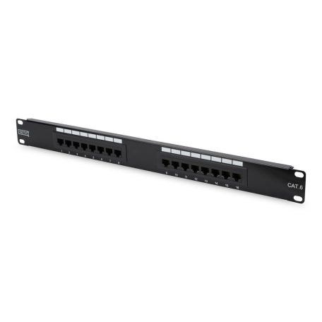 Digitus 16-port Patch Panel 1U Black