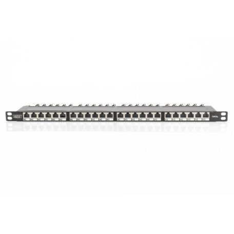 Digitus 24-port Patch Panel 0,5U Black