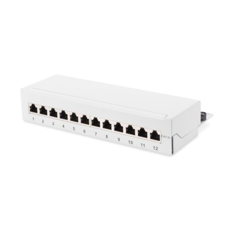 Digitus 12-port Patch Panel 1U Grey