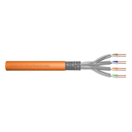 Digitus CAT7 S-FTP Installation Cable 100m Orange