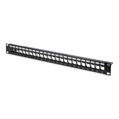 Digitus 24-port Patch Panel 1U Black