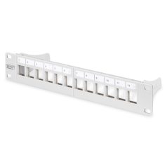 Digitus 12-port Patch Panel 1U Grey