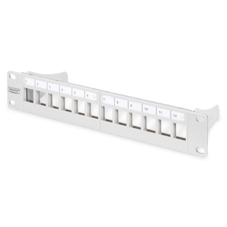 Digitus 12-port Patch Panel 1U Grey