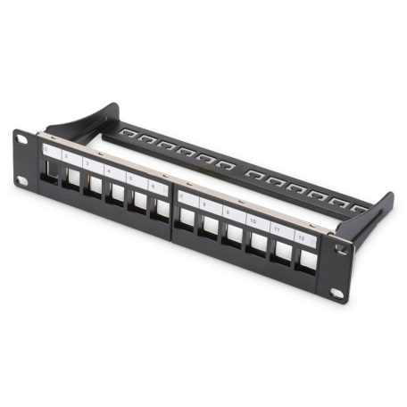 Digitus 12-port Patch Panel 1U Black