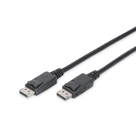 Assmann DisplayPort connection cable, DP 10 Black