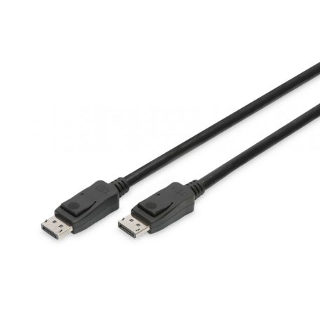 Assmann DisplayPort connection cable, DP 1m Black