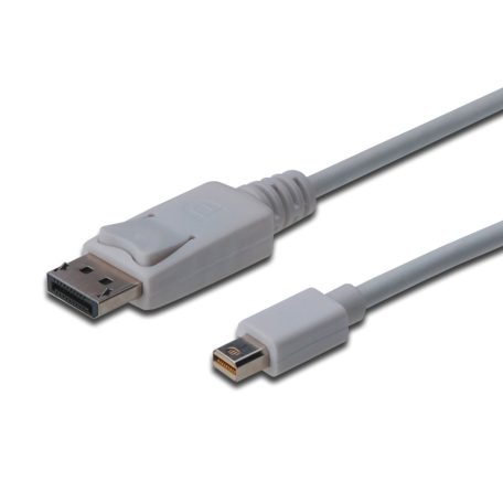 Assmann DisplayPort connection cable, mini  DP - DP 3m White