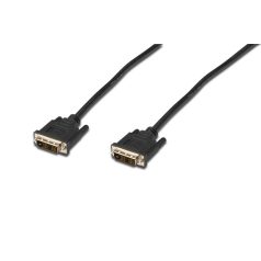   Assmann DVI connection cable, DVI-D (Single Link) (18+1) 2m Black