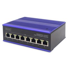 Digitus Industrial 8-Port Fast Ethernet Switch