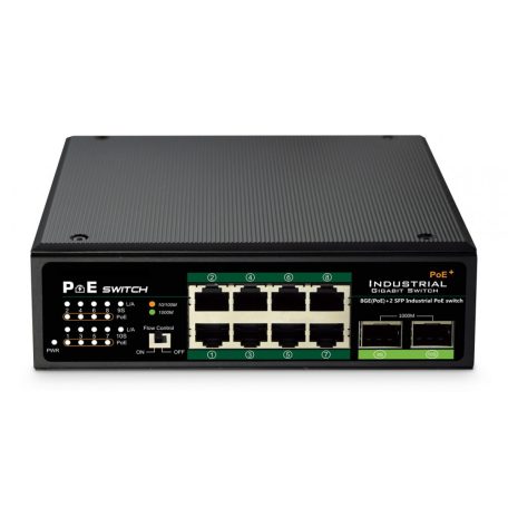 Digitus Industrial Gigabit Ethernet PoE+ Switch