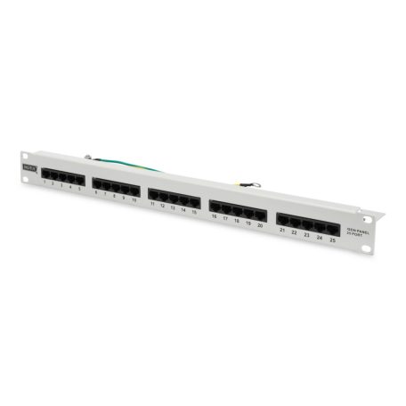 Digitus 25-port Patch Panel 1U Grey