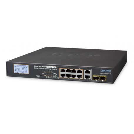 Planet PLANET 8-Port 10/100TX 802.3at combo PoE Switch