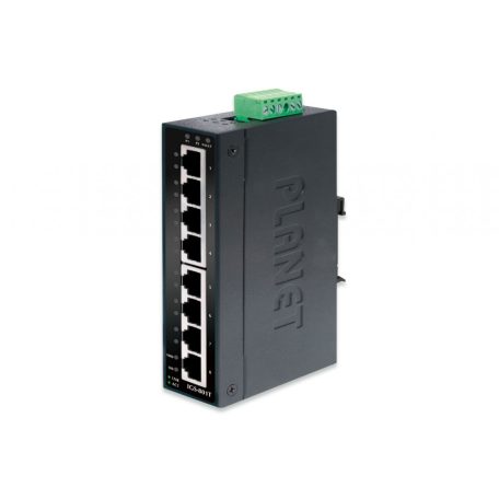 Planet PLANET IP30 Slim type 8-Port Industrial