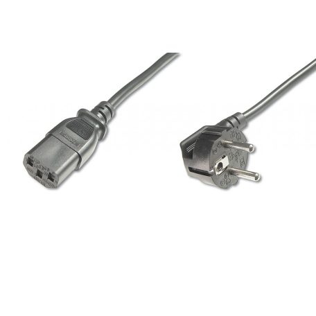 Assmann Power Cord, CEE 7/7 (Typ-F) 90° angled - C13