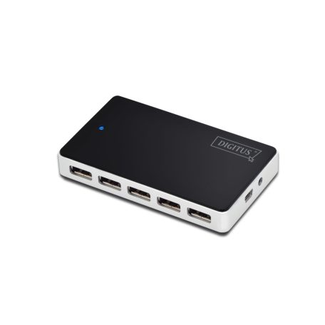 Digitus USB 2.0 Hub 10-port, 10x USB A/F, 1x USB mini