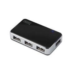 Digitus USB 2.0, 4-Port Hub, 4x USB A/F, 1x USB Bmini/F