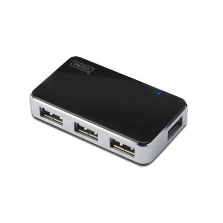 Digitus USB 2.0, 4-Port Hub, 4x USB A/F, 1x USB Bmini/F