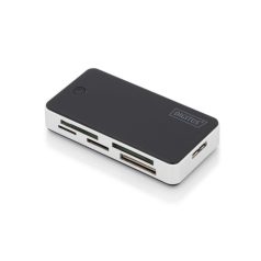   Digitus USB 3.0 with 1m USB A connection cable Card Reader Black/White